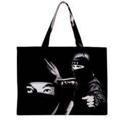 Ninja Zipper Mini Tote Bag by Valentinaart