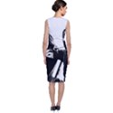 Ninja Sleeveless Velvet Midi Dress View2