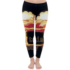 Nuclear Explosion Classic Winter Leggings by Valentinaart