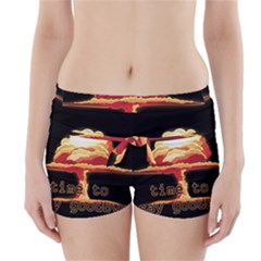 Nuclear Explosion Boyleg Bikini Wrap Bottoms by Valentinaart