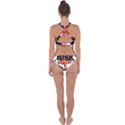 Nuclear Explosion Trump and Kim Jong Cross Back Hipster Bikini Set View2