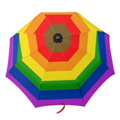 Philadelphia Pride Flag Folding Umbrellas by Valentinaart