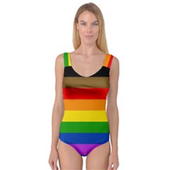 Philadelphia Pride Flag Princess Tank Leotard  by Valentinaart