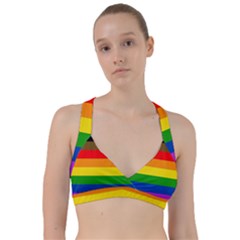 Philadelphia Pride Flag Sweetheart Sports Bra