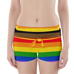 Philadelphia Pride Flag Boyleg Bikini Wrap Bottoms by Valentinaart