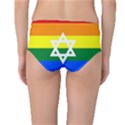 GAY PRIDE Israel Flag Mid-Waist Bikini Bottoms View2