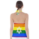 GAY PRIDE Israel Flag Babydoll Tankini Top View2