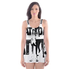 Great Dane Skater Dress Swimsuit by Valentinaart