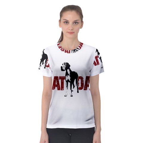 Great Dane Women s Sport Mesh Tee by Valentinaart