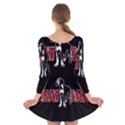 Great Dane Long Sleeve Velvet Skater Dress View2