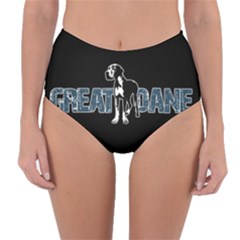 Great Dane Reversible High-waist Bikini Bottoms