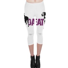 Great Dane Capri Leggings  by Valentinaart