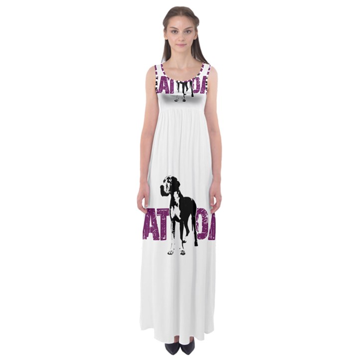 Great Dane Empire Waist Maxi Dress