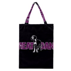 Great Dane Classic Tote Bag by Valentinaart