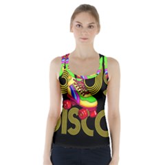 Roller Skater 80s Racer Back Sports Top by Valentinaart