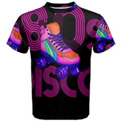 Roller Skater 80s Men s Cotton Tee by Valentinaart