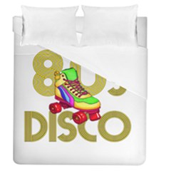 Roller Skater 80s Duvet Cover (queen Size) by Valentinaart