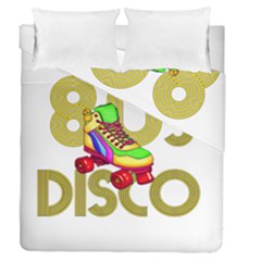 Roller Skater 80s Duvet Cover Double Side (queen Size)