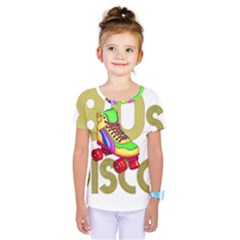 Roller Skater 80s Kids  One Piece Tee