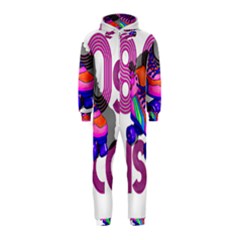 Roller Skater 80s Hooded Jumpsuit (kids) by Valentinaart