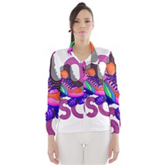 Roller Skater 80s Wind Breaker (women) by Valentinaart