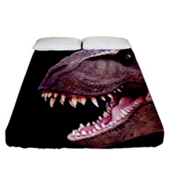 Dinosaurs T-rex Fitted Sheet (california King Size) by Valentinaart