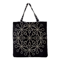 Ornate Chained Atrwork Grocery Tote Bag by dflcprints