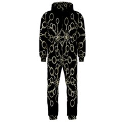 Ornate Chained Atrwork Hooded Jumpsuit (men)  by dflcprints