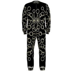 Ornate Chained Atrwork Onepiece Jumpsuit (men)  by dflcprints