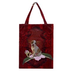 Sweet Little Chihuahua Classic Tote Bag by FantasyWorld7