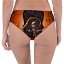 Halloween, Funny Mummy With Pumpkins Reversible Classic Bikini Bottoms View4