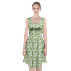 Bees And Green Clover Racerback Midi Dress by NorthernWhimsy