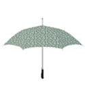 Blue Honeybee Pattern Straight Umbrellas View3