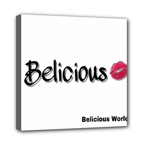 Belicious Logo Mini Canvas 8  X 8  by beliciousworld