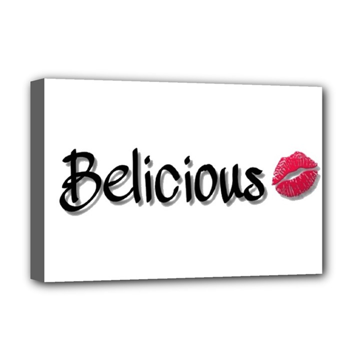 Belicious Logo Deluxe Canvas 18  x 12  