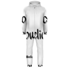 Belicious Logo Hooded Jumpsuit (men)  by beliciousworld