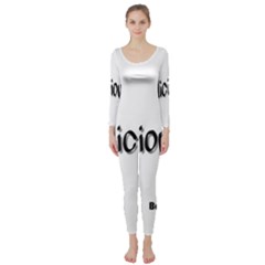 Belicious Logo Long Sleeve Catsuit by beliciousworld