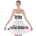 Belicious Logo Strapless Bra Top Dress View1