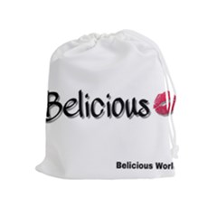 Belicious Logo Drawstring Pouches (extra Large)