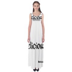 Belicious Logo Empire Waist Maxi Dress by beliciousworld