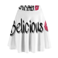 Belicious Logo High Waist Skirt by beliciousworld