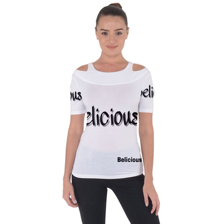 Belicious Logo Short Sleeve Top