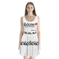 Belicious Logo Split Back Mini Dress  by beliciousworld