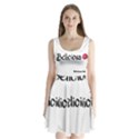 Belicious Logo Split Back Mini Dress  View1