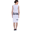 Belicious Logo Sleeveless Velvet Midi Dress View2