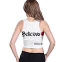 Belicious World  B  purple Racer Back Crop Top View2