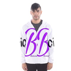 Belicious World  b  Purple Hooded Wind Breaker (men) by beliciousworld