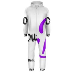 Belicious World  b  Purple Hooded Jumpsuit (men)  by beliciousworld