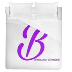 Belicious World  b  Purple Duvet Cover (queen Size)