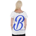 Belicious World  B  blue Cap Sleeve Tops View2